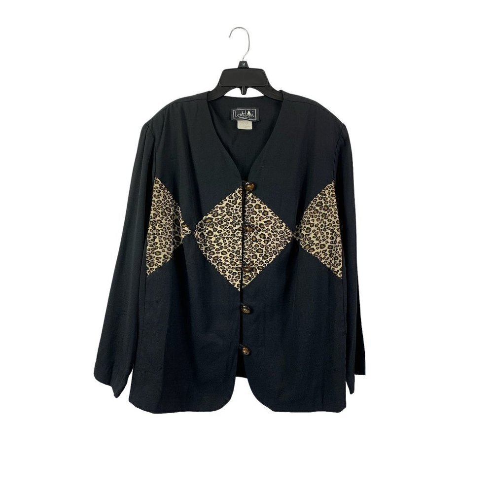 Leni Leni Women's Animal Print Top